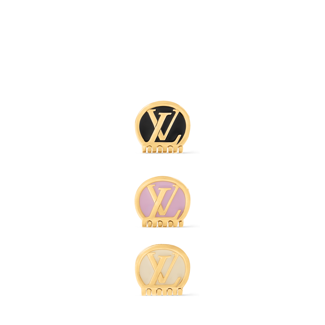 Mini LV Trio Hair Clips S00 - Women - Accessories | LOUIS VUITTON ®